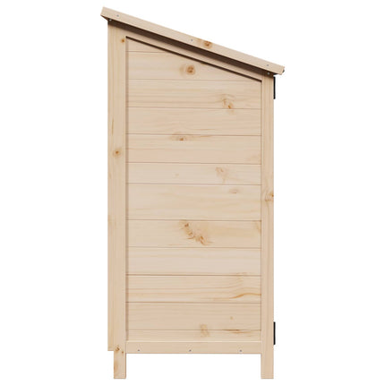 Tuinschuur 59,5 X 56 X 113,5 Cm Massief Vurenhout