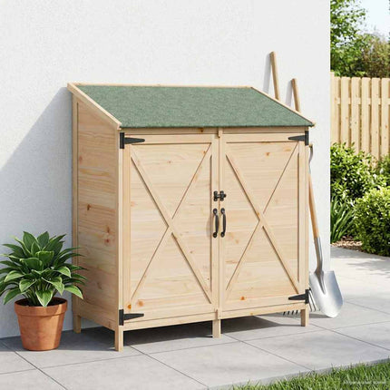 Tuinschuur 106 X 56 X 113,5 Cm Massief Vurenhout