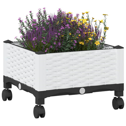 Tuinschaal 40 X 40 X 33 Cm Pp Wit