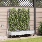 120 x 40 x 126 cm / Wit / met wielen