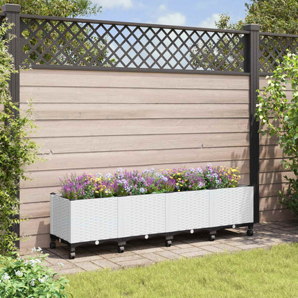 Tuinschaal 40 X 40 X 33 Cm Pp Wit