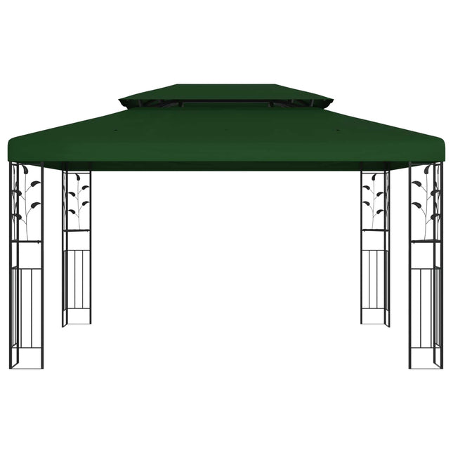 Paviljoen 3,97 X 2,96 X 2,68 M Groen Polyester En Staal