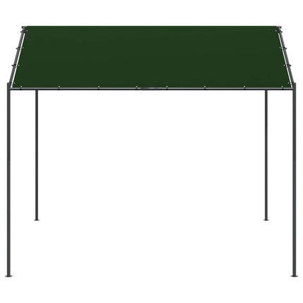 Paviljoen 4 X 4 X 2,6 M Taupe Polyester En Staal