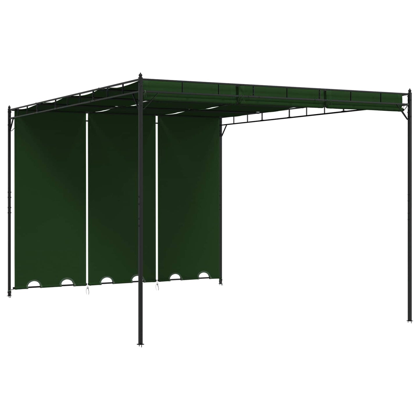 Paviljoen 4 X 3 X 2,3 M Polyester En Staal