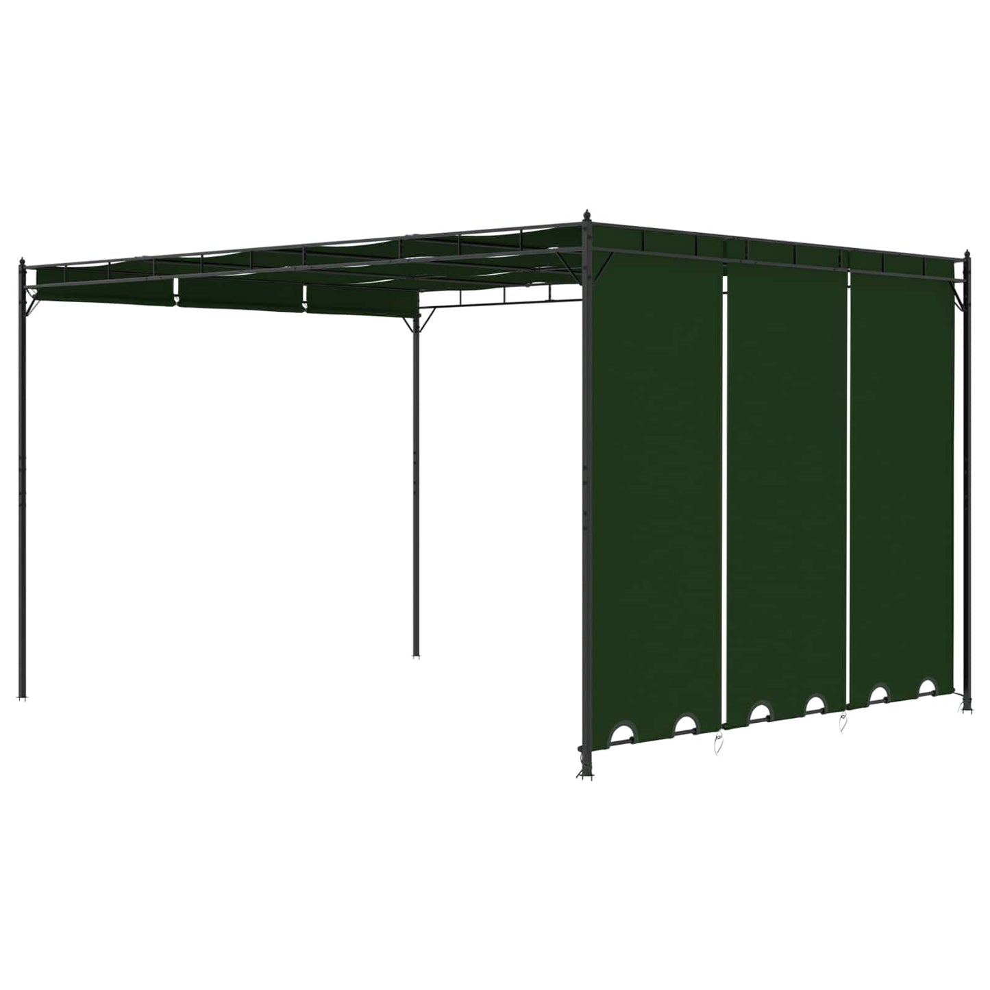Paviljoen 4 X 3 X 2,3 M Polyester En Staal