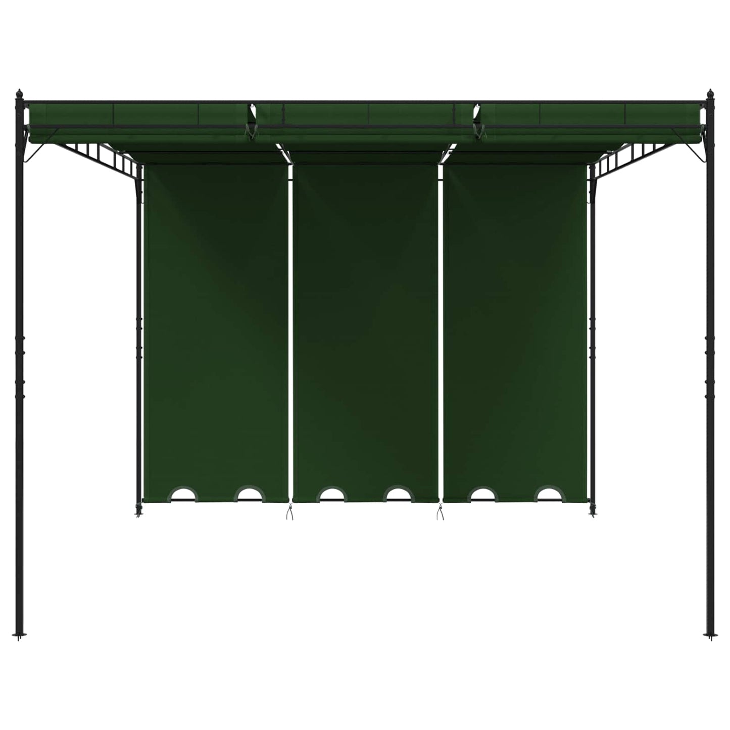 Paviljoen 4 X 3 X 2,3 M Polyester En Staal