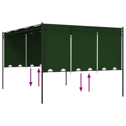 Paviljoen 4 X 3 X 2,3 M Polyester En Staal