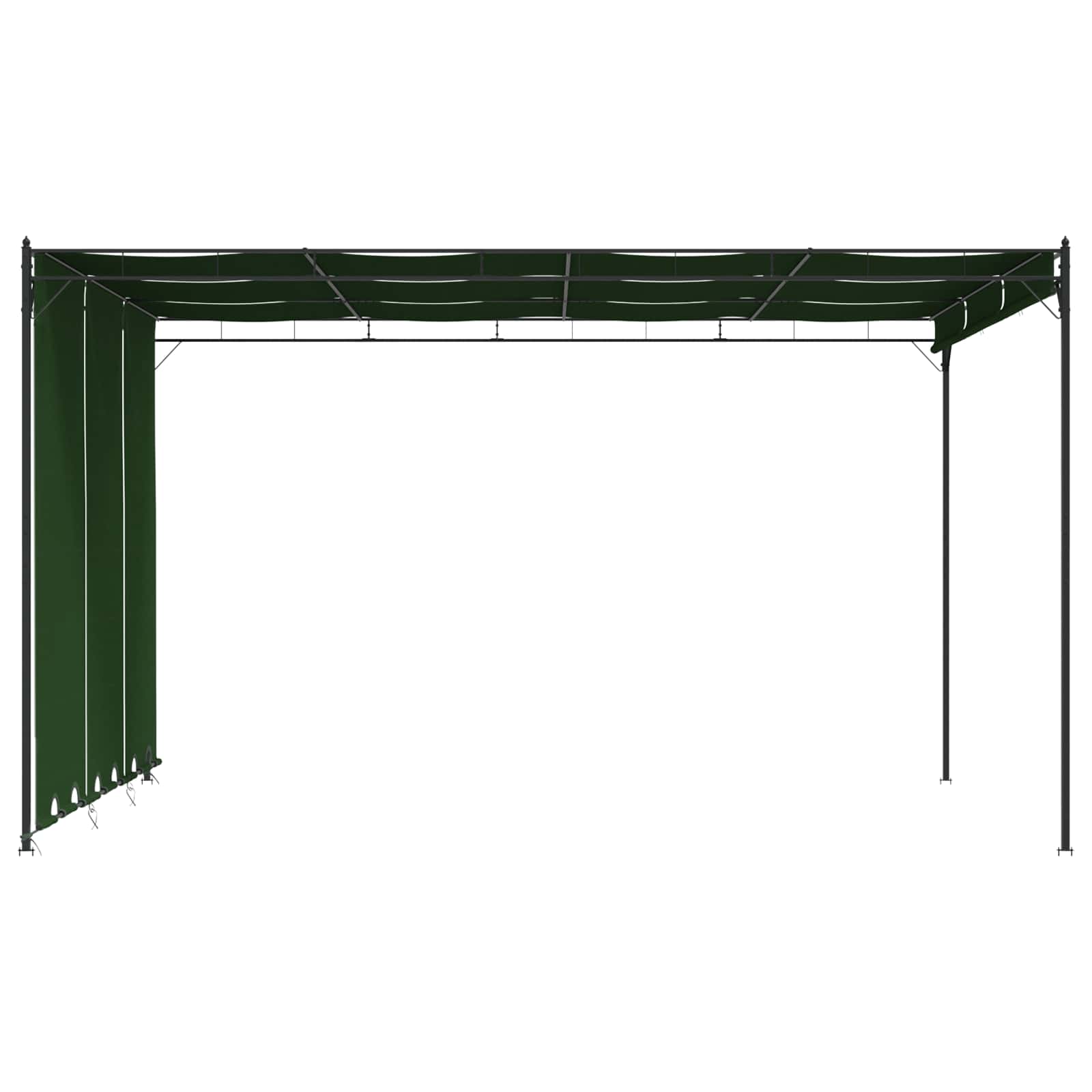 Paviljoen 4 X 3 X 2,3 M Polyester En Staal