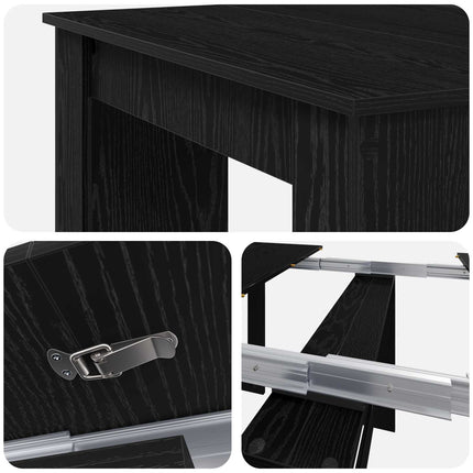 Eettafel 180 X 85 X 75 Cm Bewerkt Hout Rechthoekig