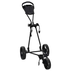 Golf Trolley Zwart 95 X 60 X 130 Cm Ijzer