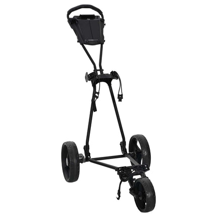 Golf Trolley Zwart 95 X 60 X 130 Cm Ijzer