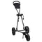 Golf Trolley Zwart 95 X 60 X 130 Cm Ijzer