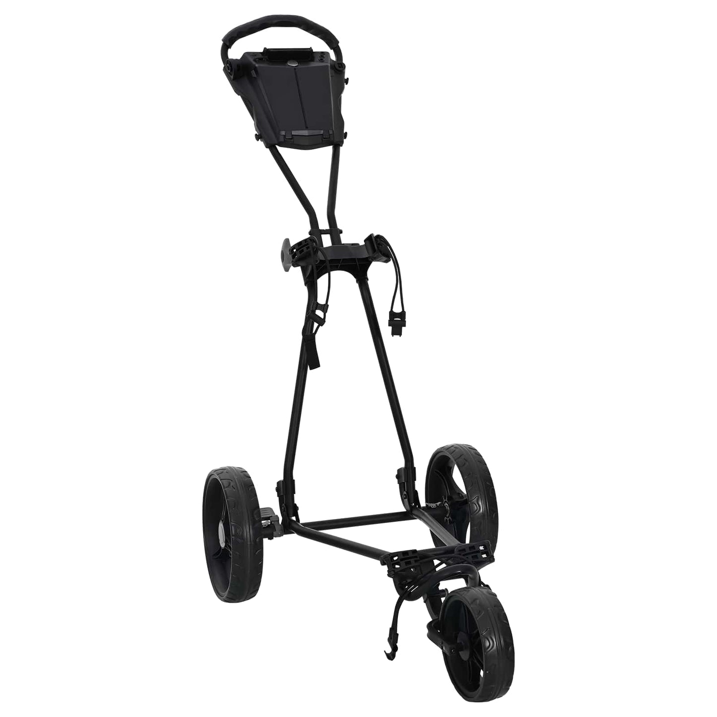 Golf Trolley Zwart 95 X 60 X 130 Cm Ijzer