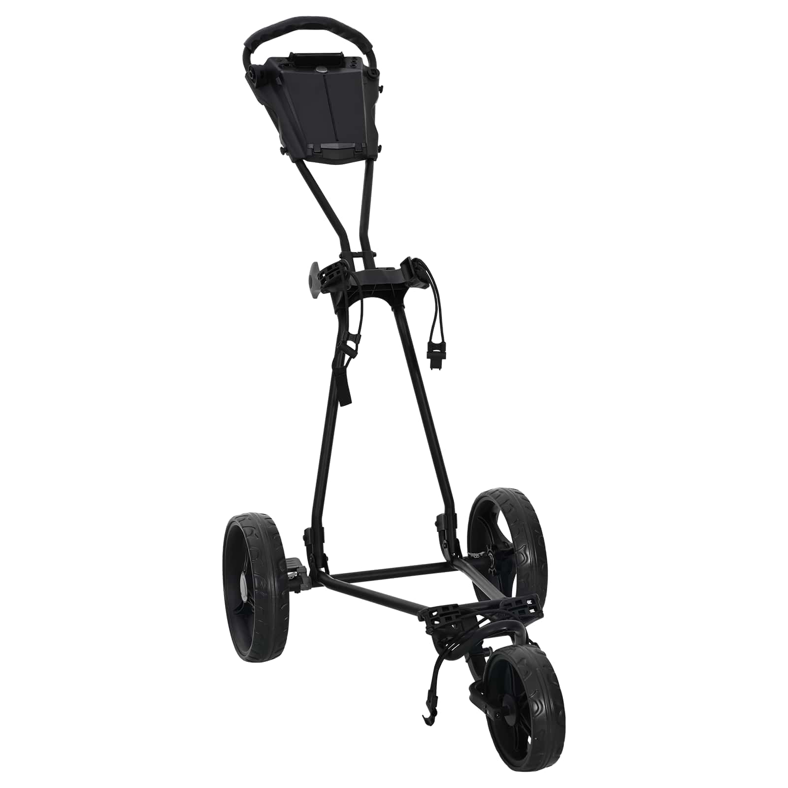 Golf Trolley Zwart 95 X 60 X 130 Cm Ijzer