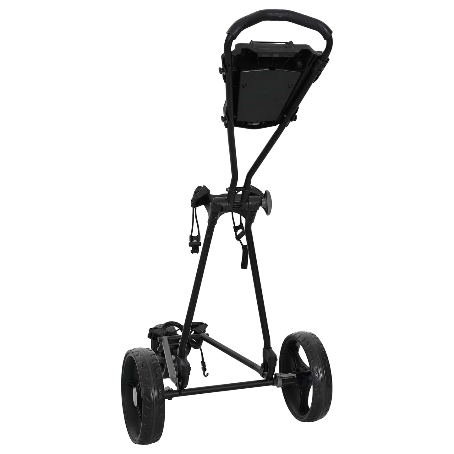 Golf Trolley Zwart 95 X 60 X 130 Cm Ijzer