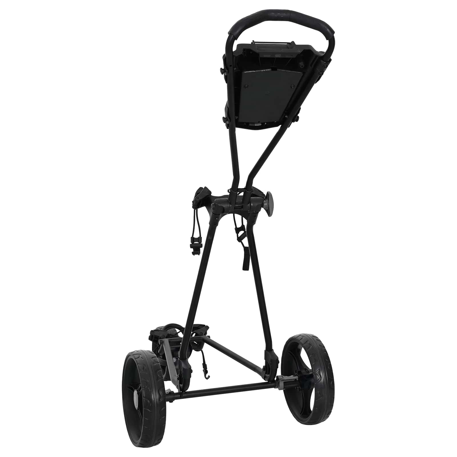 Golf Trolley Zwart 95 X 60 X 130 Cm Ijzer