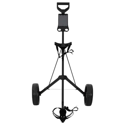 Golf Trolley Zwart 66 X 65 X 112 Cm Ijzer
