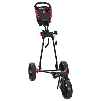 Golf Trolley Zwart 110 X 60 X 132 Cm Ijzer