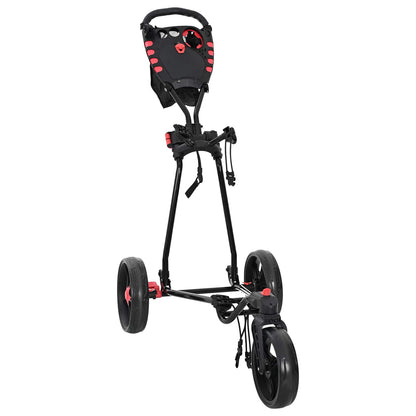 Golf Trolley Zwart 110 X 60 X 132 Cm Ijzer