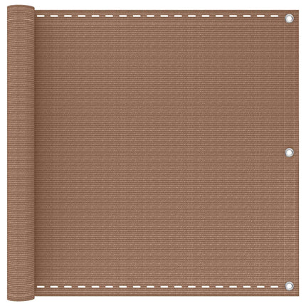 Balkonscherm Hdpe Taupe