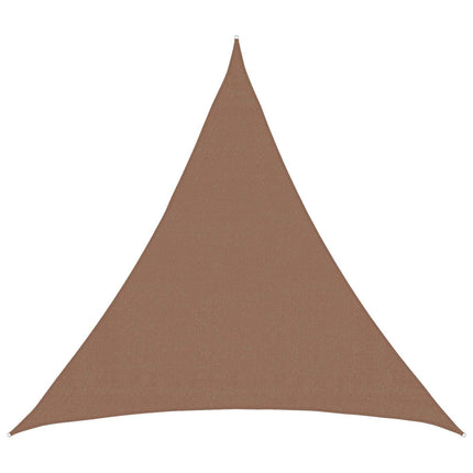 Zonnezeil 160 G/M² 2,5X2,5X3,5 M Hdpe Taupe