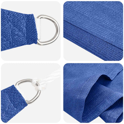 Zonneschaduwzeil Blauw 2,5 X 6 M Hdpe Taupe