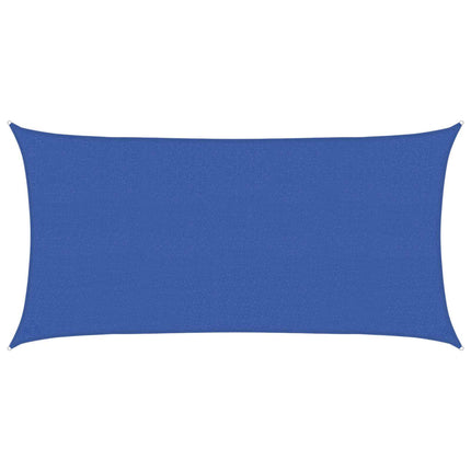 Zonneschaduwzeil Blauw 2,5 X 6 M Hdpe Taupe