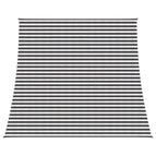 4/5 x 4 m / Antraciet en wit