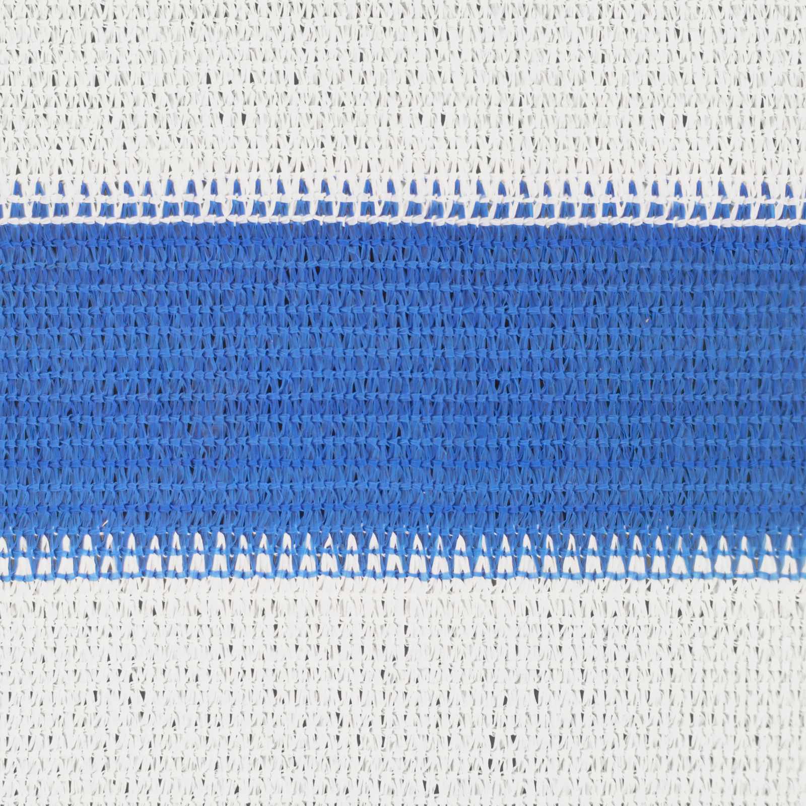 Zonneschaduwzeil Hdpe Blauw En Wit