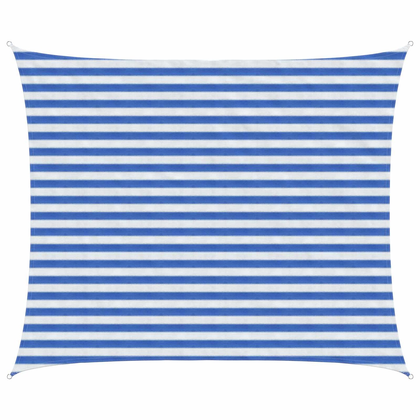 Zonneschaduwzeil Hdpe Blauw En Wit