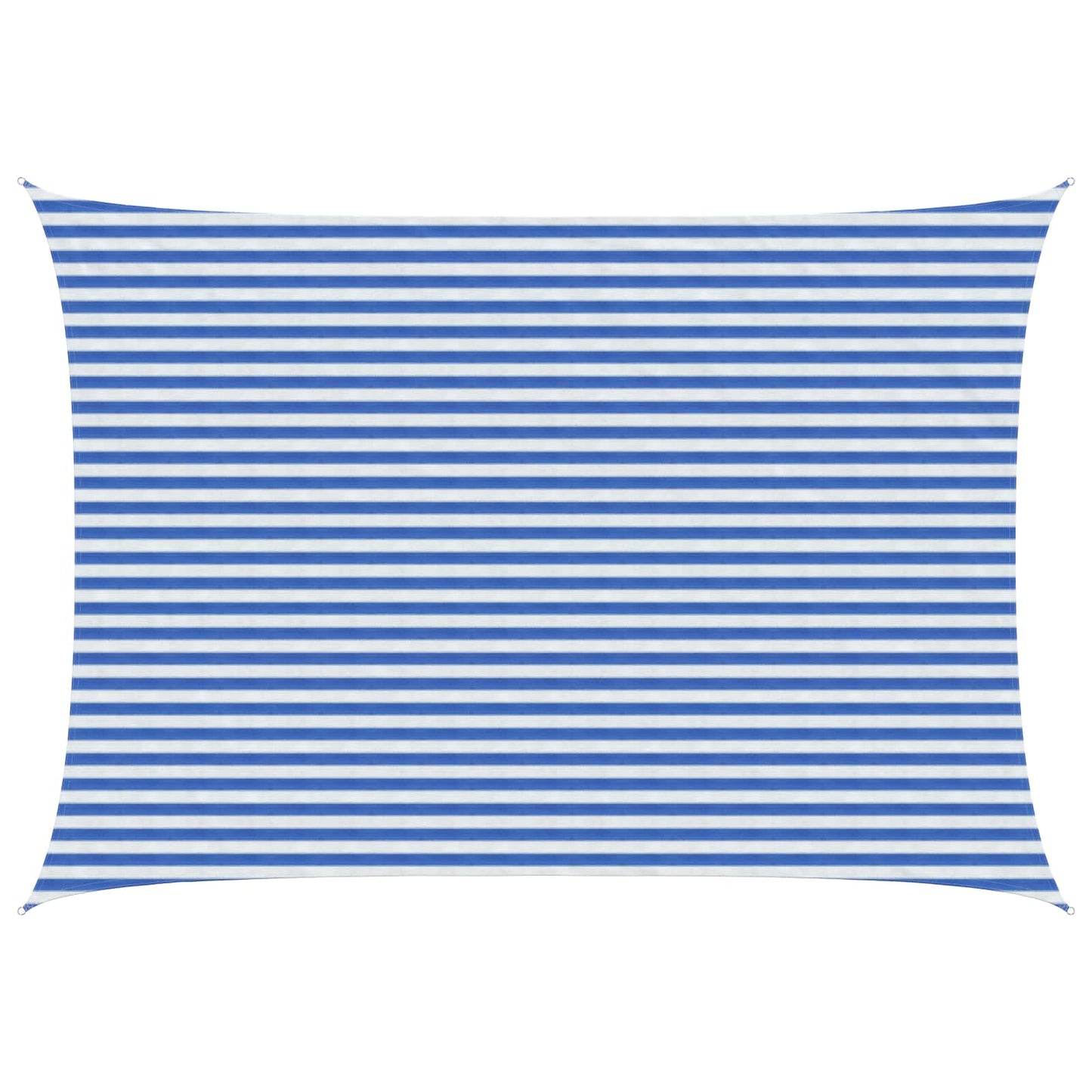 Zonneschaduwzeil Hdpe Blauw En Wit