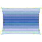 3,5 x 5 m / Blauw en wit