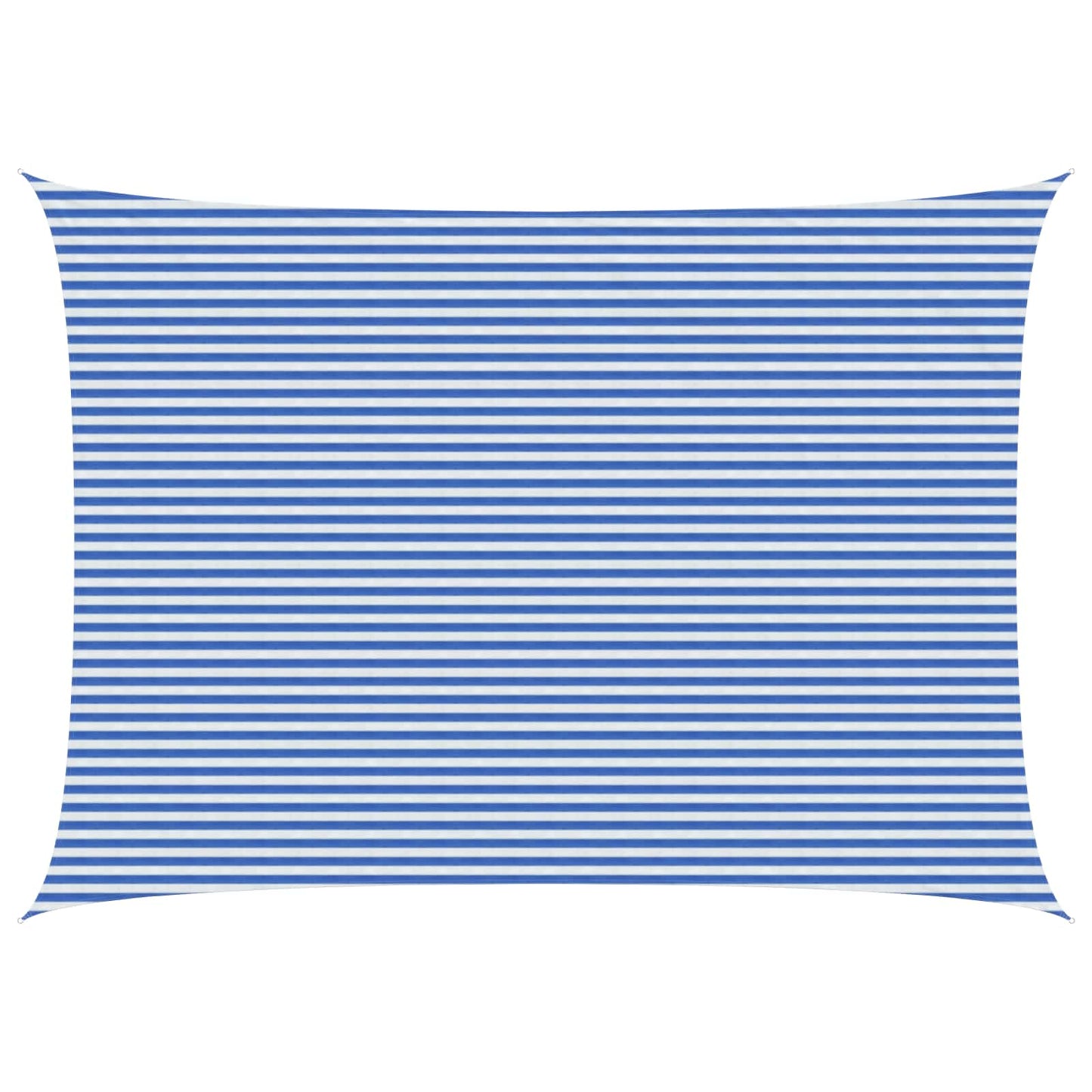 Zonneschaduwzeil Hdpe Blauw En Wit