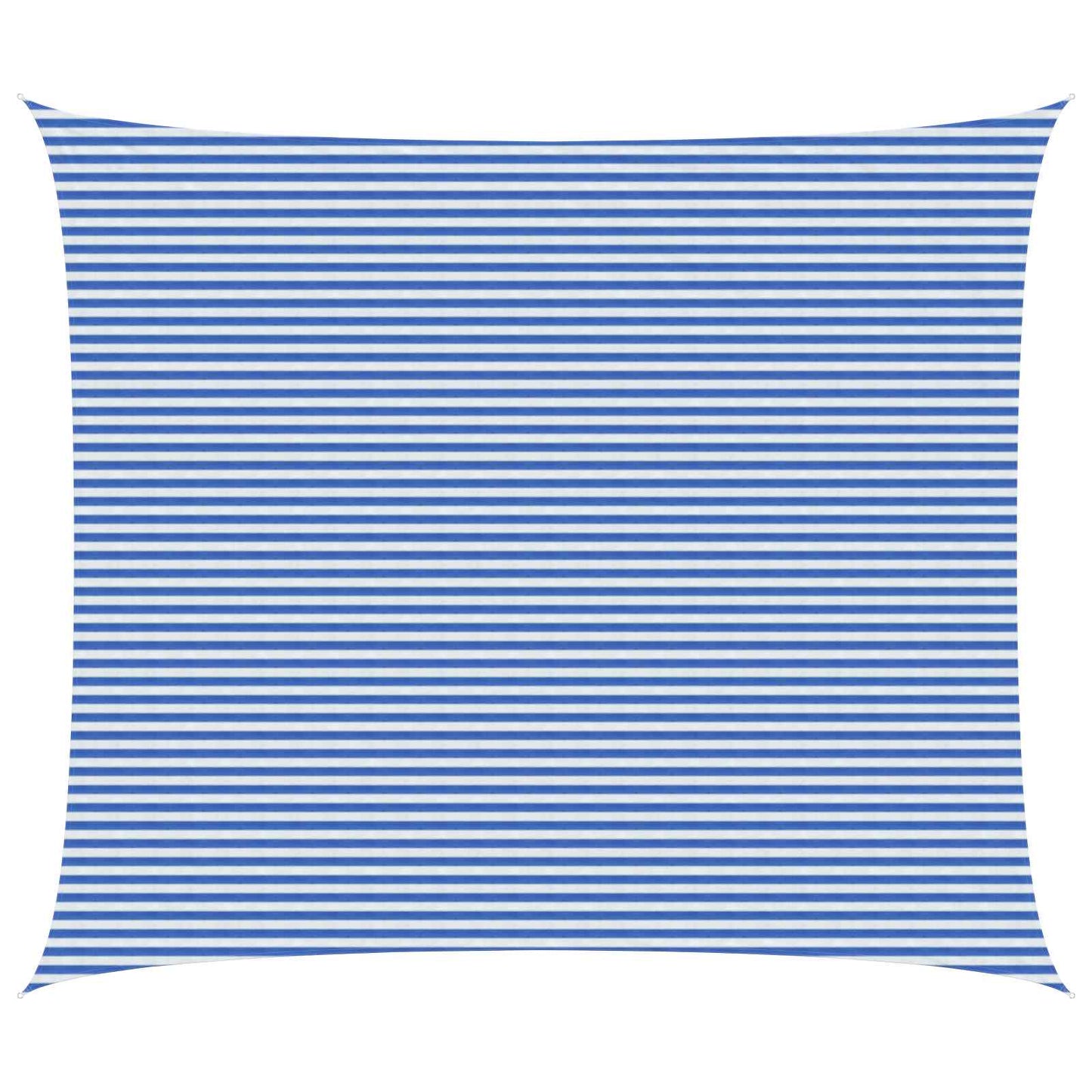 Zonneschaduwzeil Hdpe Blauw En Wit