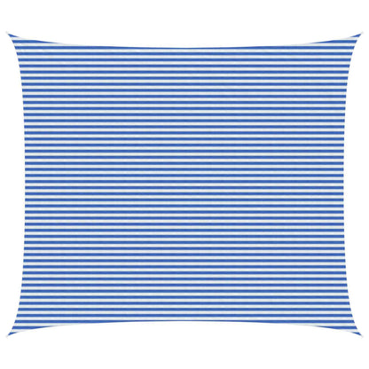 Zonneschaduwzeil Hdpe Blauw En Wit