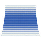 4/5 x 4 m / Blauw en wit