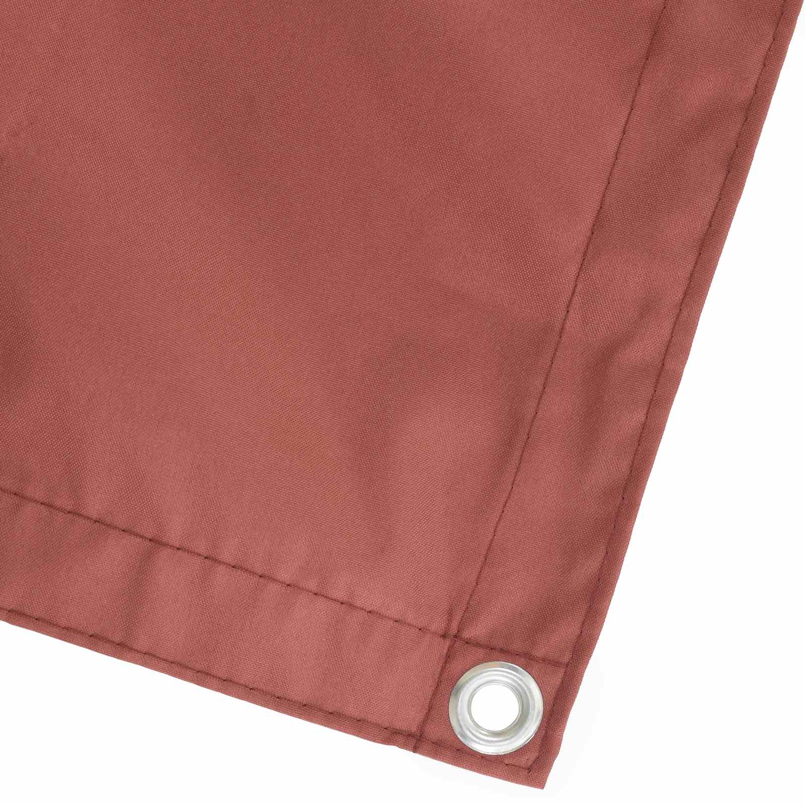 Balkon Privacy Scherm Stof Met Pu-Coating Terracotta