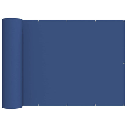 Balkon Privacy Scherm Stof Met Pu-Coating Blauw