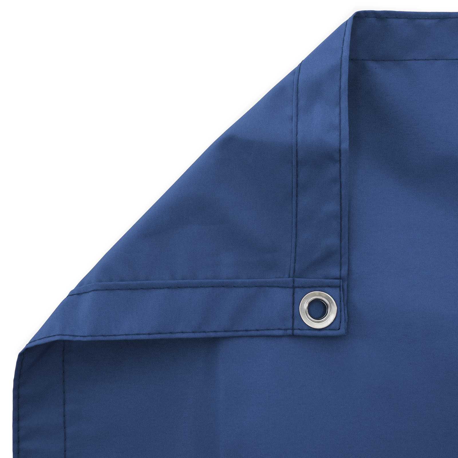 Balkon Privacy Scherm Stof Met Pu-Coating Blauw