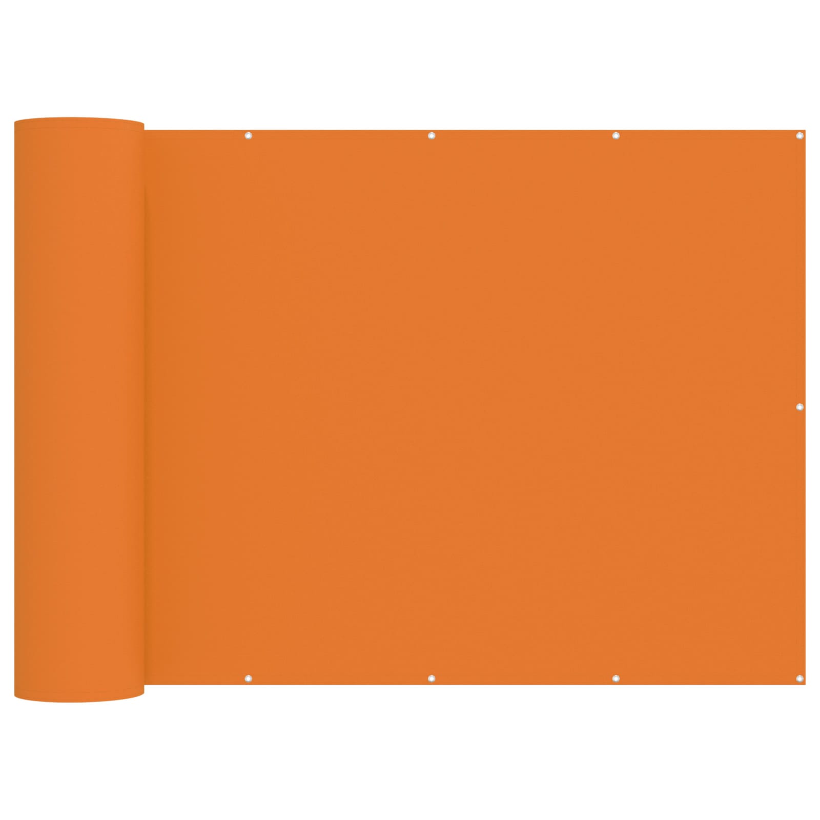Balkon Privacy Scherm Stof Met Pu-Coating Oranje
