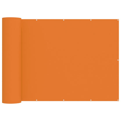 Balkon Privacy Scherm Stof Met Pu-Coating Oranje