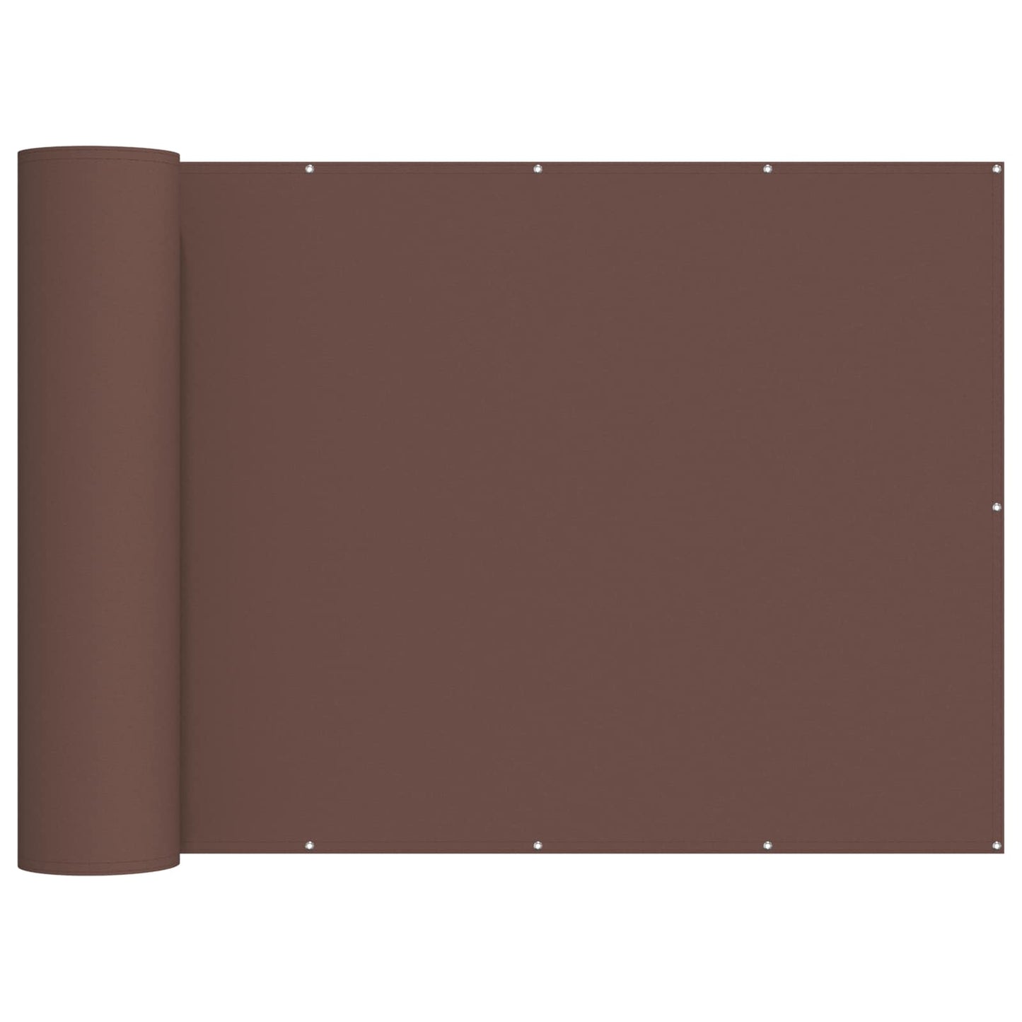 Balkon Privacy Scherm Stof Met Pu-Coating Bruin