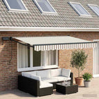 3 x 2,5 m / Antraciet / Lichtgrijs en wit