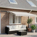 2,5 x 2 m / Wit / Lichtgrijs en wit