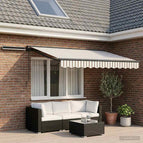 2,5 x 2 m / Antraciet / Lichtgrijs en wit