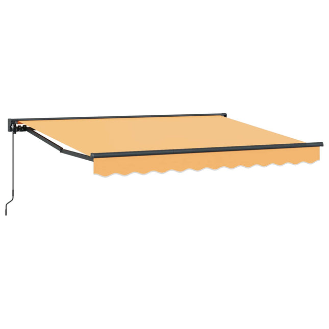 Uitschuifbare Luifel Zand Zand (Antraciet Frame)