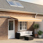 4 x 2 m / Wit / Zand