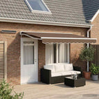 4 x 2 m / Wit / Taupe