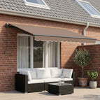 300 x 250 cm / Taupe / met antraciet lijst