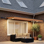 350 x 250 cm / met antraciet lijst